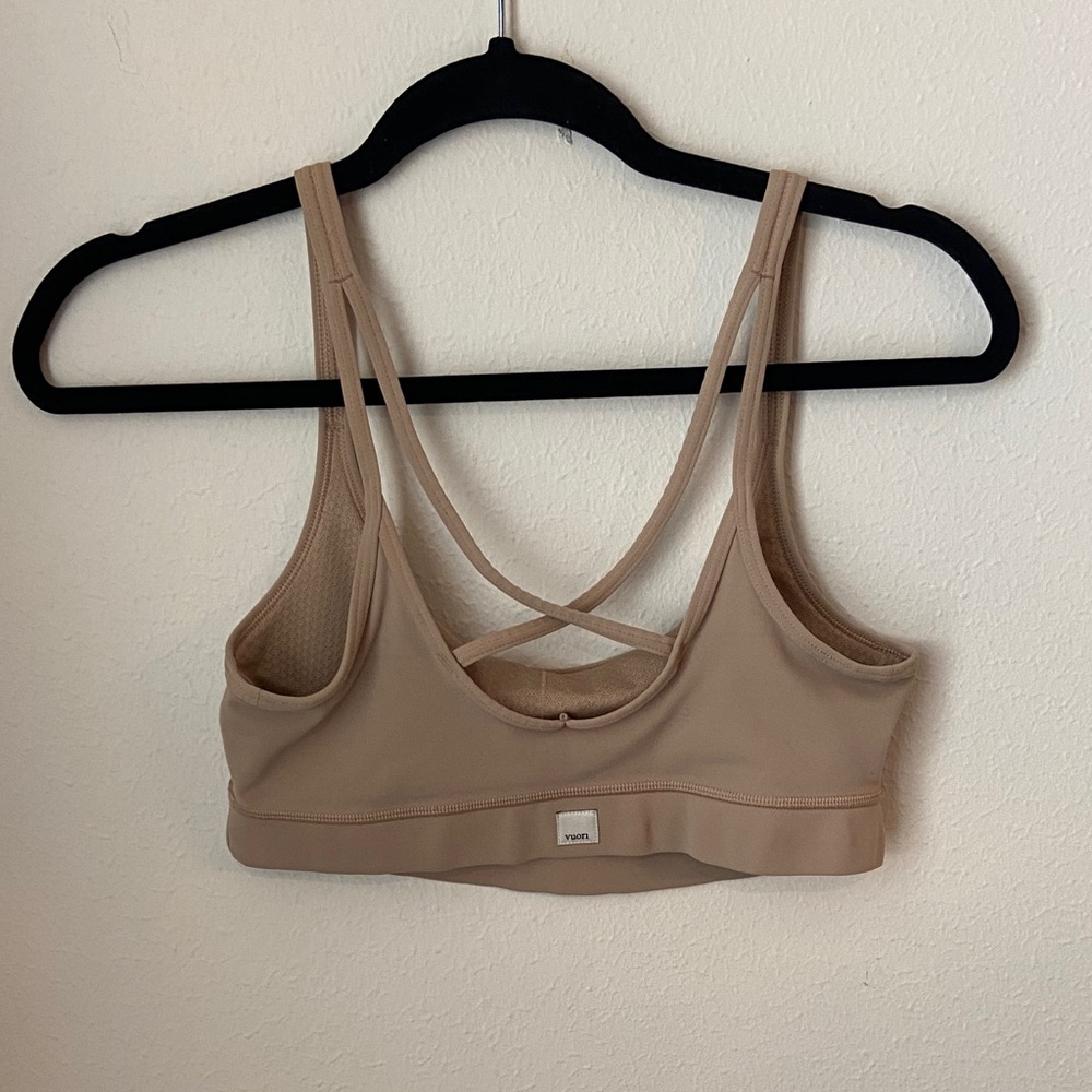 Vuori Tan Mind Set Strappy Sports Bra Light Support
